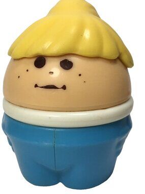 Vintage Little Tikes Toddler Blonde Female Girl Blue And White Toy 2”